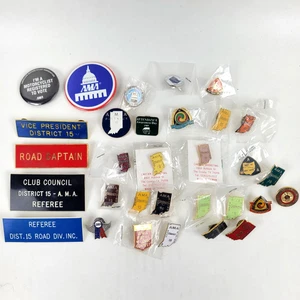 Insignias de colección AMA American Motorcycle Association Tour District prendedores políticos - Imagen 1 de 10