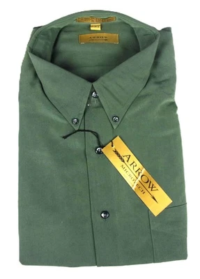 NEW MEN'S XL ARROW LONG SLEEVE RAYON POLYESTER SHIRT - BRAND NEW WITH TAGS - Image 1 of 2