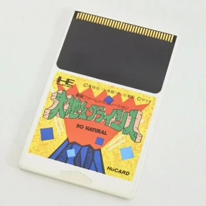 PC Engine Hu DAICHI KUN CHRISIS Card Only pe - Picture 1 of 2
