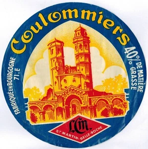 Etiquette de Fromage de Bourgogne-Coulommiers-Saint Martin Belle Roche - Imagen 1 de 2