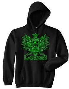 Lacrosse Play Hard Eagle Hooded Pullover Sweat Jersey New Youth & Adult Sizes - Bild 1 von 1