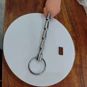 Male Stainless Steel Penis Plug Urethral Sounding Dilator Stretcher Sex Toys SM - Picture 1 of 13