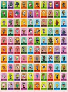 Animal Crossing 4 Cards All Cards 301 - 400 Amiibo Series For Nintendo Switch - Picture 1 of 102