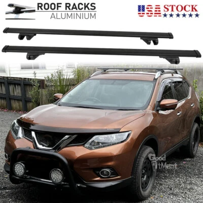 Barras transversais superiores para Nissan Rogue Sport 2017-2021 rack de teto transportadora de bagagem carga - Imagem 1 de 4