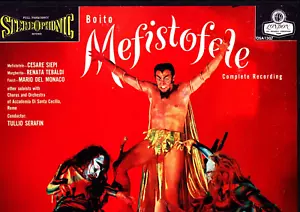 LONDON OSA 1307 WBG UK - BOITO - MEPHISTOFELE - TEBALDI -SERAFIN - BB NM - Imagen 1 de 3