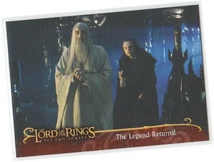 Lord of The Rings: The Two Towers - L2 "Saruman" Promo Card - UK Exclusive - Picture 1 of 3