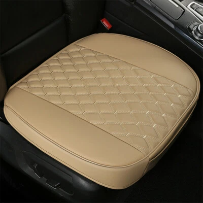  2PCS PU Leather Car Front Cover Cushion Seat Protector Full Surround Accessory - Imagem 1 de 4