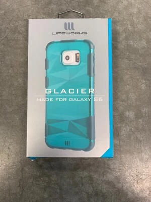 Funda Lifeworks Glacier para Samsung Galaxy S6 verde azulado - Nueva en caja Foto 1 de 4