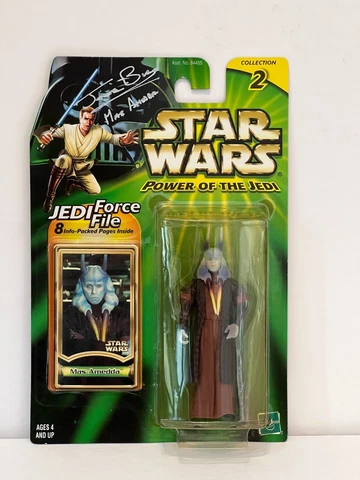 2000 Star Wars Power Of The Jedi Mas Amedda signed autograph by Jerome Blake Cover