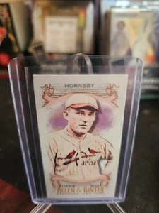 2021 Topps Allen & Ginter Rogers Hornsby #177 Mini A&G - Picture 1 of 4