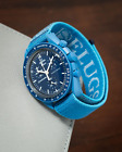 Delugs Delcro Ocean Blue Fabric Watch Strap 20mm