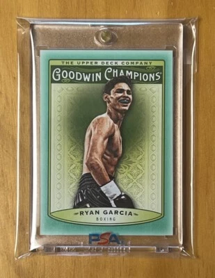 RYAN GARCIA  ✨ROOKIE✨CARD 2019 UPPER DECK  💎”RARE” TURQUOISE PARALLEL CARD!!! - Image 1 of 2