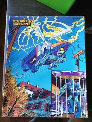 GoBots Mighty Robots 1985 Jigsaw Puzzle 200 Pieces, Golden - Image 1 of 4