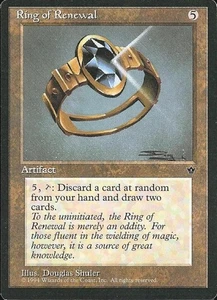 Ring of Renewal - Juego ligero Magic The Gathering Fallen Empires - Imagen 1 de 1