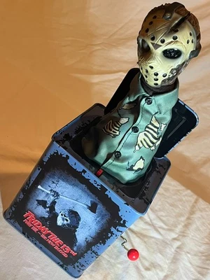 Burst-A-Box Mezco Toyz Friday the 13th Part VII: New Blood Jason Voorhees Jack-In Foto 1 de 4
