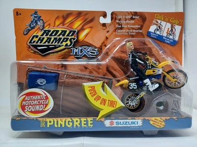 Road Champs David Pingree Racing 铃木系列 2 单击 'n' 握把 — 第 1/4 张图片