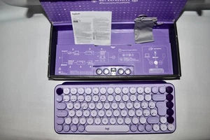 Logitech POP Keys Wireless Mechanical Keyboard SPANISH LAYOUT - Picture 1 of 10