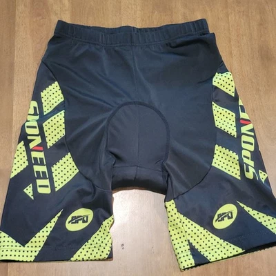 Sponeed Cycling Shorts Men's XL Padded Biking Compression Bike Moisture Wicking - Image 1 of 4
