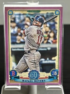2019 Topps Gypsy Queen Viola - #147 - Rafael Devers - Boston Red Sox - Foto 1 di 2