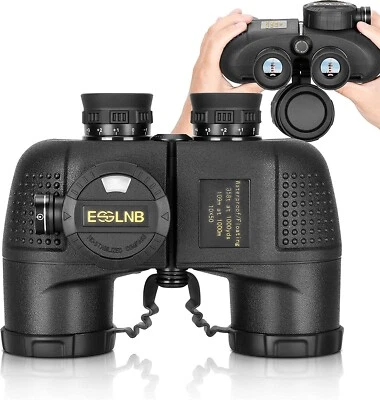 10X50 Marine Binoculars for Boating with Illuminated Rangefinder and Compass - Image 1 of 4
