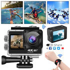 4K Action Kamera Sport Video 30M Unterwasser WiFi Fernbedienung 1080P Kamera Wasserdicht