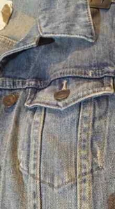 Chaqueta vaquera con mangas cortadas mujer talla mediana EUR 38, US 8, CA 8, - Imagen 1 de 6