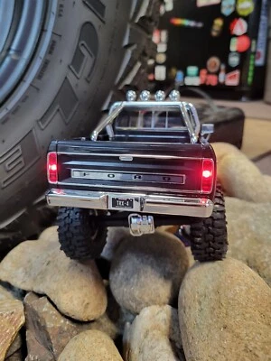 Traxxas High Trail Edition TRX4M Red Taillights FORD F150 Chevrolet K10 - Image 1 of 3