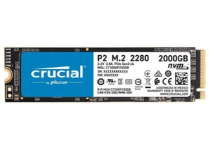 Crucial P2 M.2 2280 2TB PCIe Internal SSD NVMe Solid State Drive PCI Express - Bild 1 von 3