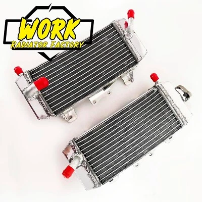 Radiator fits YAMAHA YZ250F 2006 / WR250F 2007-2013 Right&Left Aluminum Polished - Image 1 of 4