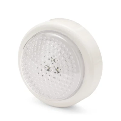 Velamp Lámpara A Presión A Batería Con 3 Led Sin Interruptor Aut 40 Horas - Imagen 1 de 4