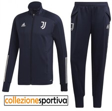 TUTA BAMBINO JUVENTUS ADIDAS STAGIONE 2020/2021 JUVE - FR4288 col.ink blu/grey