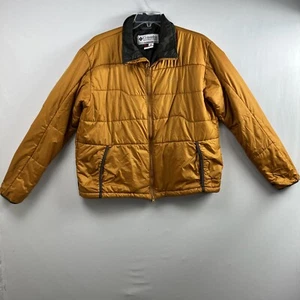 Chaqueta acolchada Columbia para hombre talla XXL Interchange Titanium Tech dorada senderismo - Imagen 1 de 20