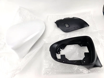 Cubierta de espejo retrovisor exterior original del lado del conductor Lexus 2013-2015 ES350 ES300h 077 blanca Foto 1 de 4