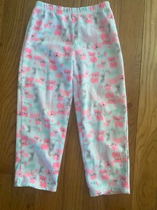 simple joys by carters Size 6 Girls Warm Cozy Puppy Pajama Pants - Picture 1 of 5