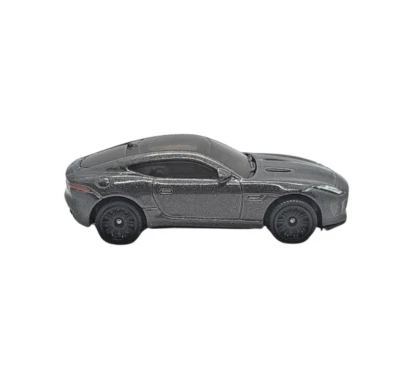 Jaguar tipo F 2024 Matchbox '15 cupé - gris - carreteras británicas - suelto Foto 1 de 4