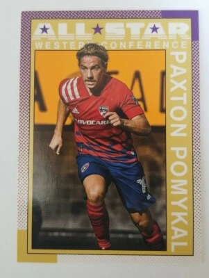 2020 PAXTON POMYKAL TOPPS MLS MAJOR LEAGUE SOCCER ALL-STAR ORANGE 11/25 - Image 1 of 2