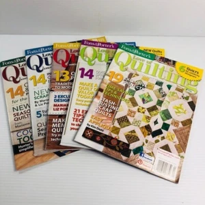 5 lot Fons & Porter Love of Quilting 2013 Mar/Apr May/Jun Jul/Aug Sep/Oct Nov/De - Picture 1 of 7