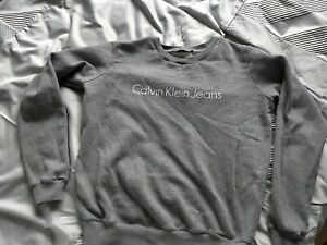 Calvin Klein Jeans Logo Sweatshirt Size M