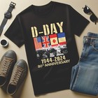 D-Day tshirt, Remembrance day t shirt, UK Flag Tshirt, Veterans T-Shirt, Gift