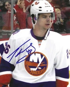 Autographed 8x10 TYLER KENNEDY  New York Islanders Photo w/ Show ticket - Picture 1 of 1