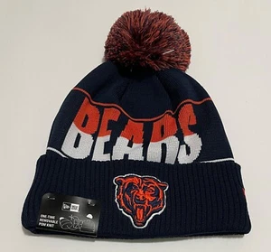 NWT Authentic Chicago Bears Pom Pom Knit Beanie - Picture 1 of 3