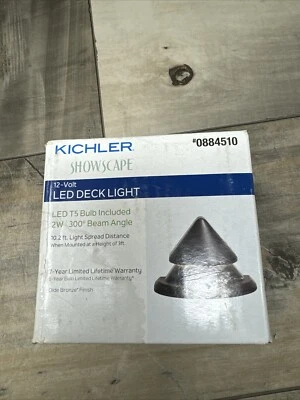 Kichler Showscape Series 12-volt Led Deck Light - Image 1 of 4