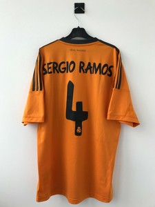 orange real madrid jersey