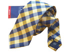 Vintage L A SMITH Jedwabny krawat Dapper Dandy Męska odzież na dekolt Ascot Goodwood Races NOWOŚĆ