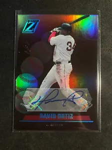 2023 Panini Chronicles Zenith DAVID ORTIZ Platinum Auto #'d 1/1 One-of-One - Picture 1 of 2