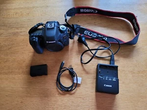 Canon EOS 80D 24.2 MP DSLR-Kamera - Schwarz Nur Body Spiegelreflex - Bild 1 von 5