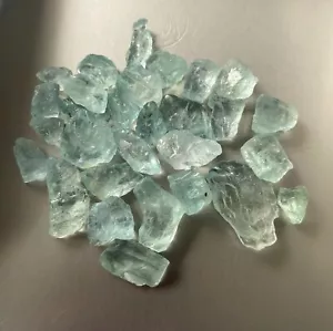 Light Blue Aquamarine Rough @ 188 cts From Madagascar - Picture 1 of 4