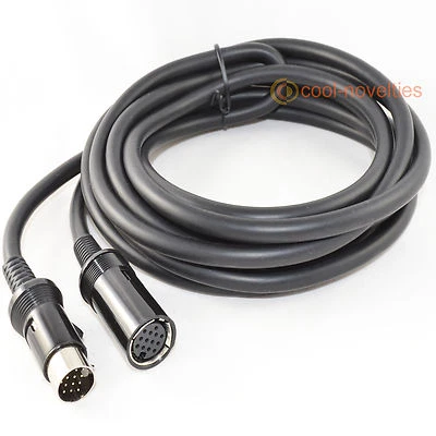 13 PIN DIN ENCHUFE MACHO A 13 PINES DIN HEMBRA ENCHUFE CABLE MIDI / CABLE DE INTERFAZ