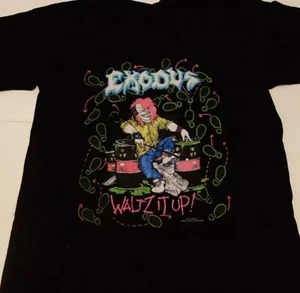 Exodus Band Gift For Fans Black T-Shirt Cotton All Size S-5XL - Picture 1 of 6