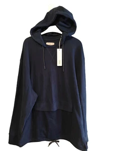 Esprit Hombres Sudadera con Capucha Essentials Sudadera Bolsillo 100% Algodón Azul Marino Relajado - Imagen 1 de 10